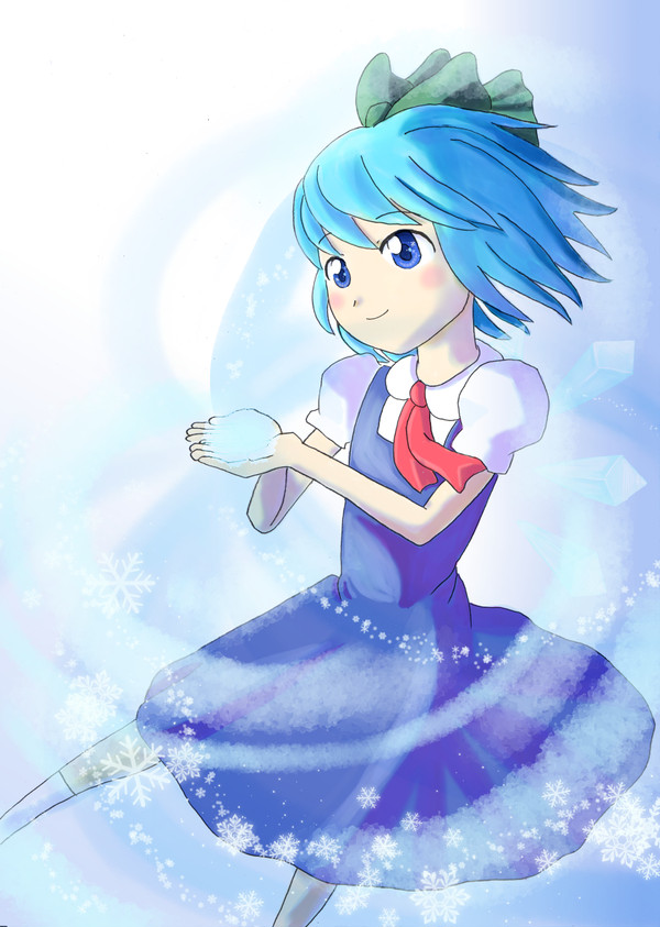 チルノ描いてみた