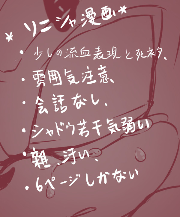 ソニシャ(?)漫画