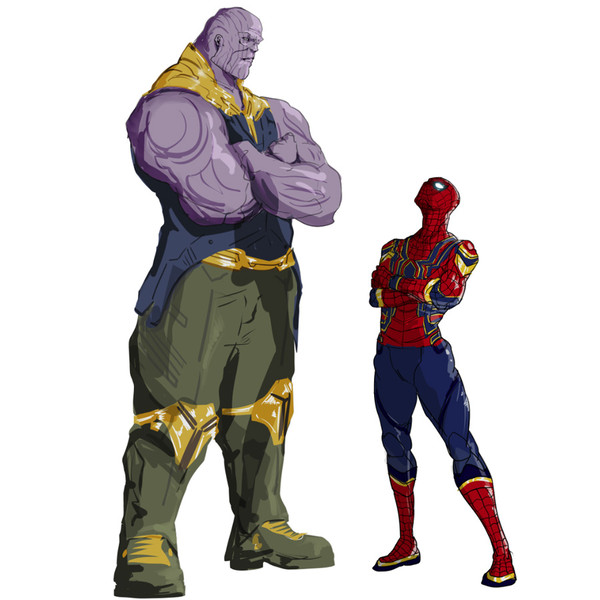 thanos  & spidey