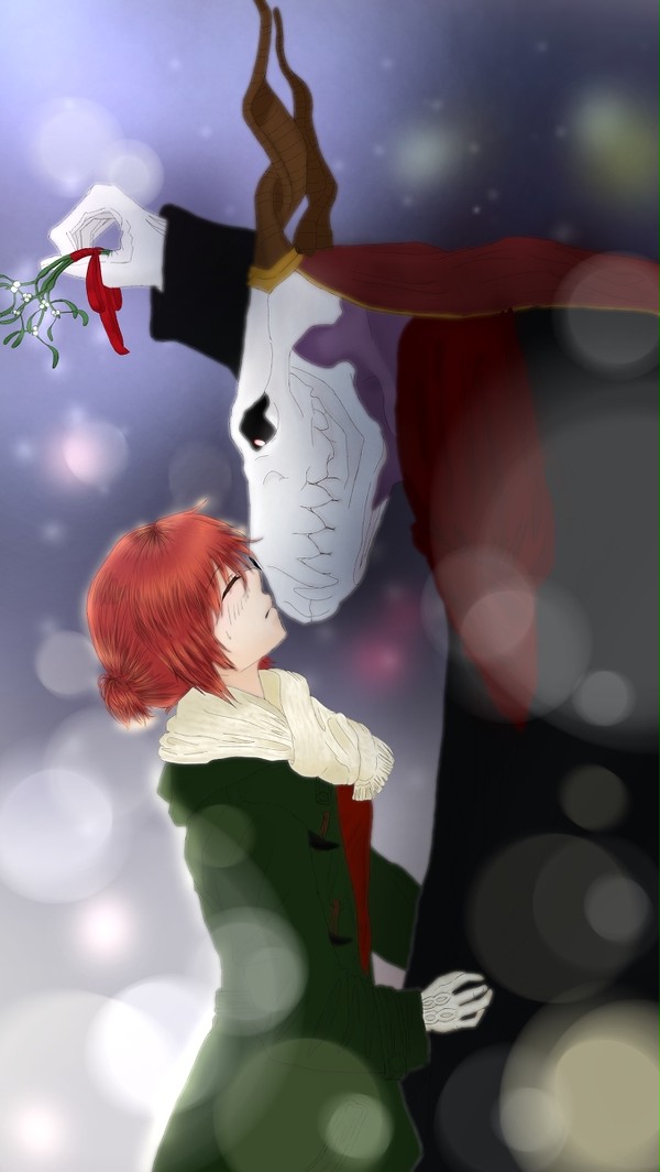 宿り木の下だから
