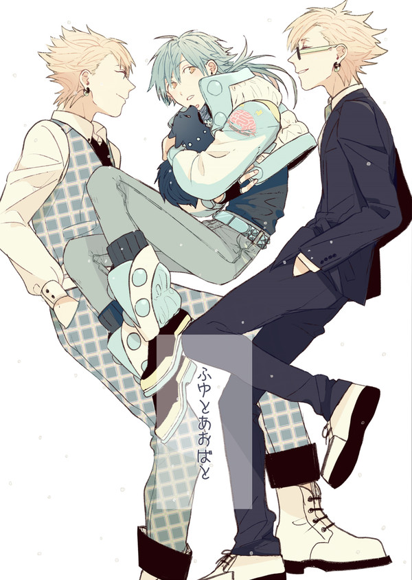 [web再録]ふゆとあおばと[ウイトリ蒼]