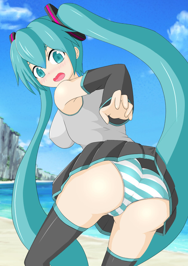 ミクさんと釣りに行ってみた