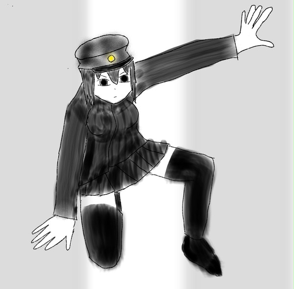 練習中