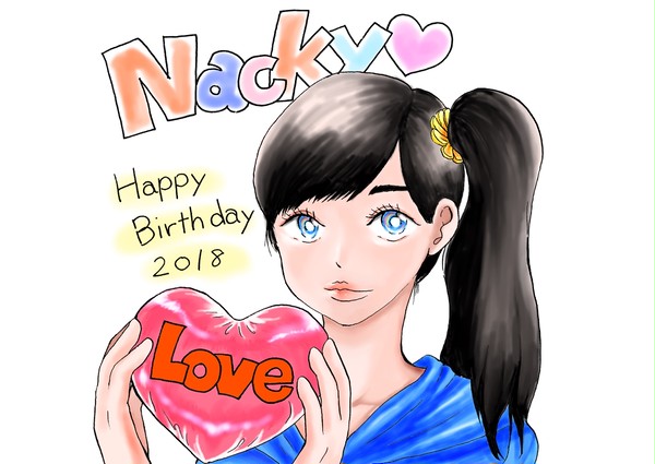 なっきぃ誕生日2018