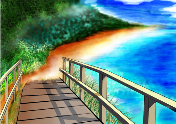 【オリジナル】海辺
