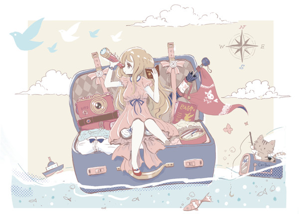 トランクひとつで旅に出る