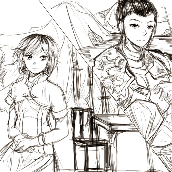 Liubei X Sun shang xiang
