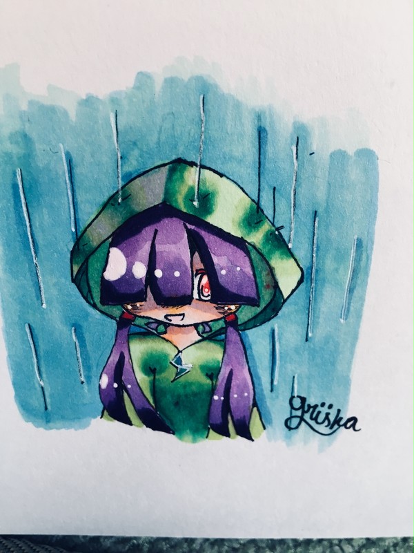 雨（あま）少女