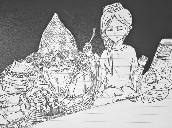 奴隶骑士盖尔期望的最后Slave Knight Gael and
