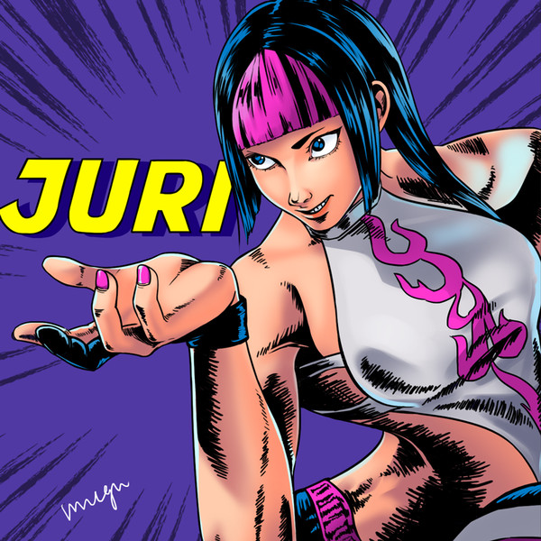 アメコミ風　ジュリ