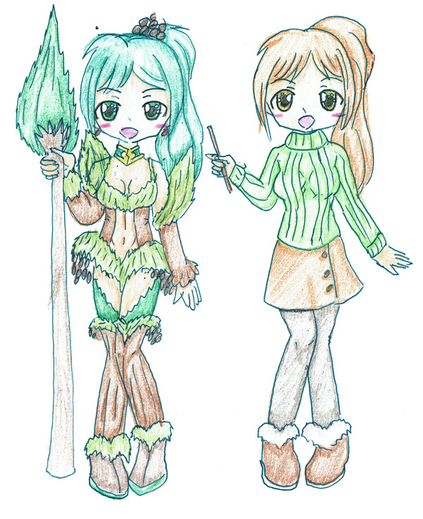 【少女怪人 素体確保作戦】/杉怪人 杉山風華(18)
