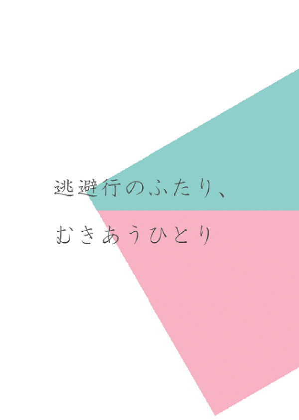 【ﾁｬﾚ!13新刊】逃避行のふたり、むきあうひとり【アカヒカ】