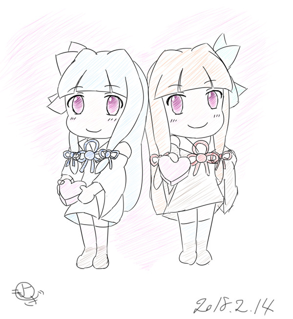 バレンタインだよ琴葉姉妹