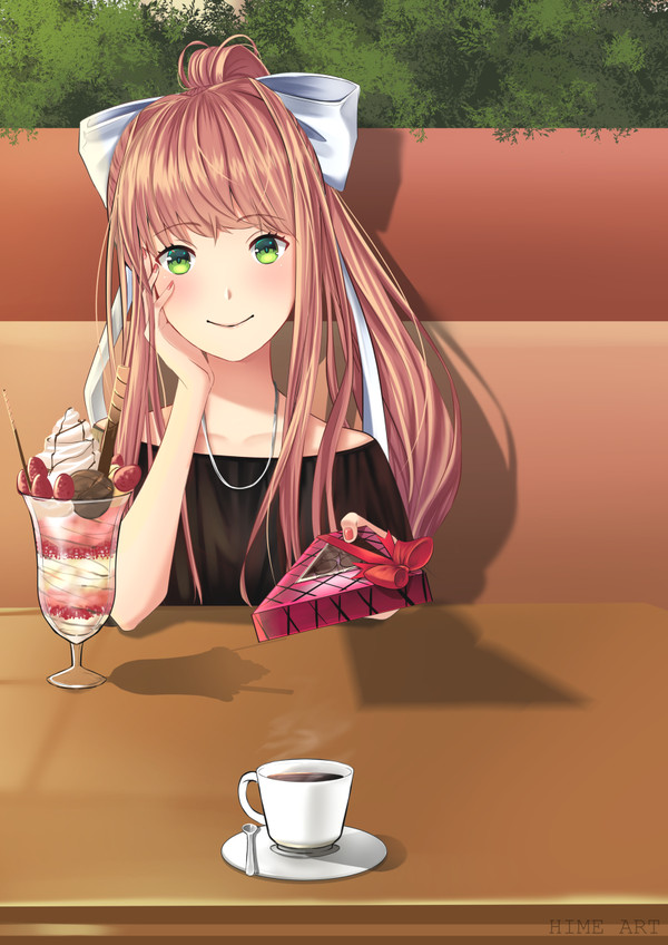 Valentines Date with Just Monika
