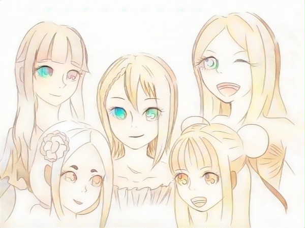 自動着色　プリンセスプリンシパル