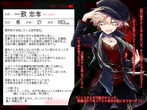 【名無しのサイト零】一致忠孝【キャラシ】※3/23追記