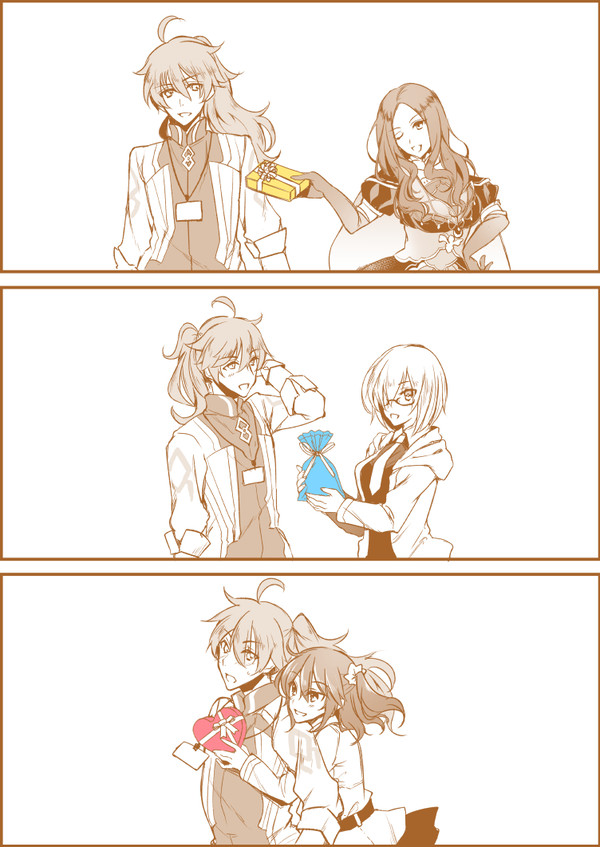 友チョコ義理チョコ本命チョコ