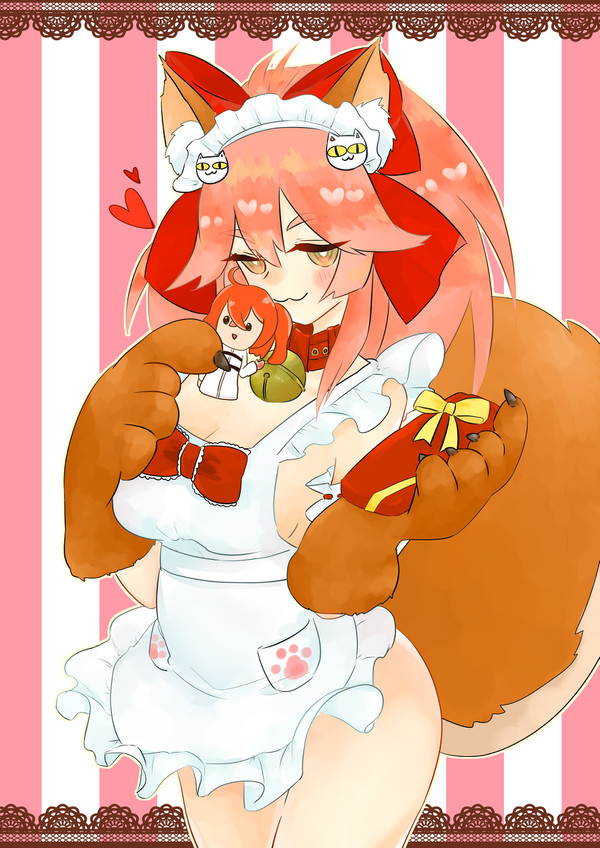 ご主人!!!チョコなのだぞ!!