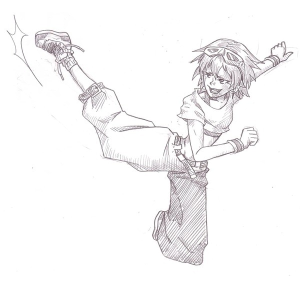 去年描いた物