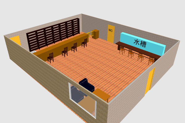 King's Port バー間取り