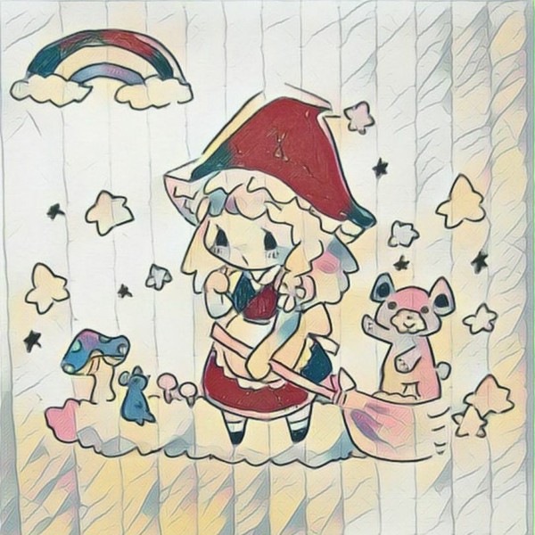 サンリオちっくな魔理沙