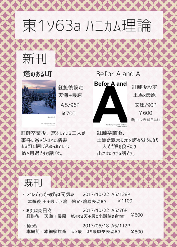ブレイクショット!9おしながき