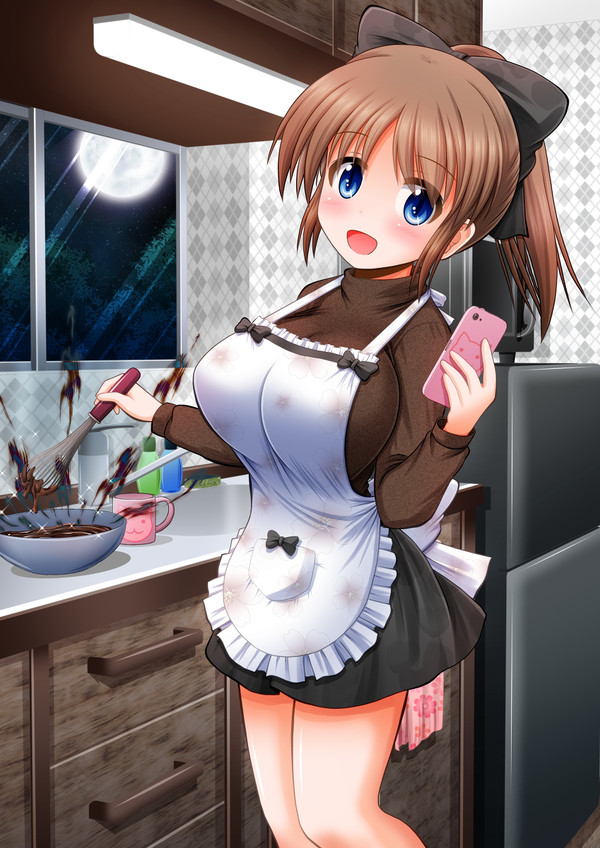 チョコ作りえみちゃん