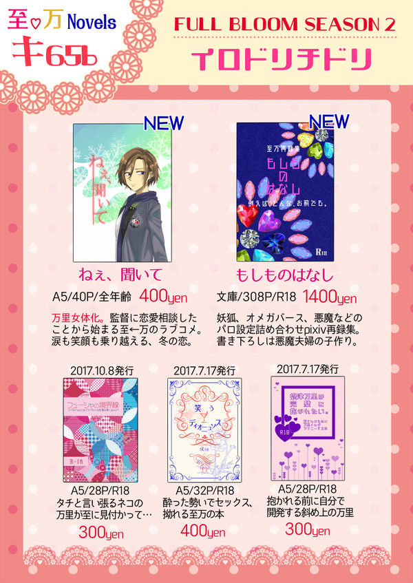 【2/25】お品書き