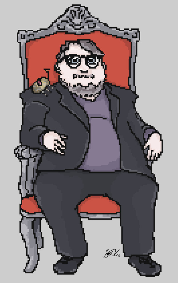 Guillermo del Toro - Pixel Art