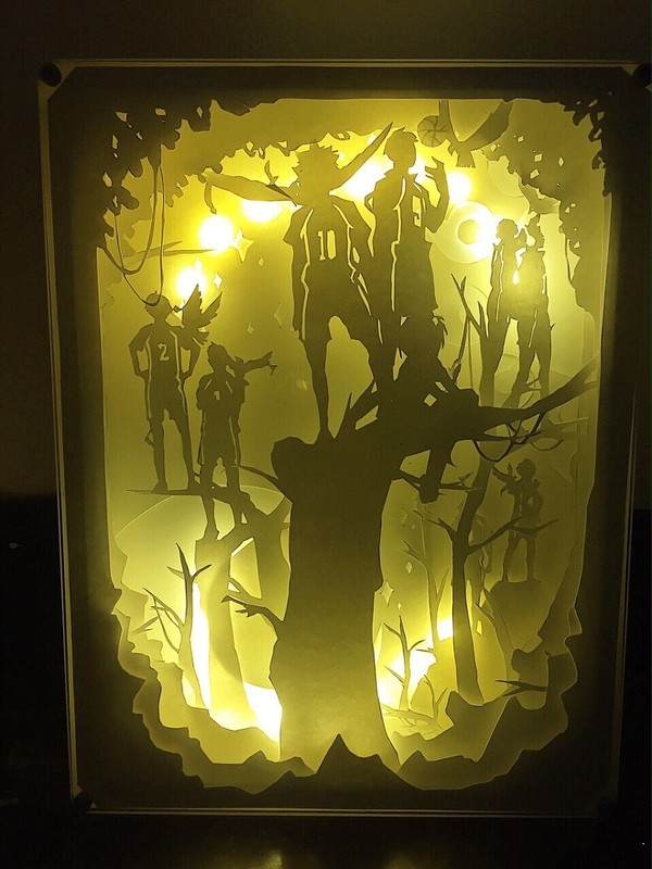 ハイキュー!!Paper carving