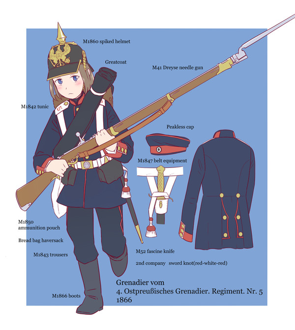 軍服落書き