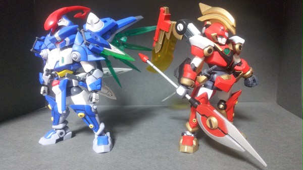 紅と蒼の騎士