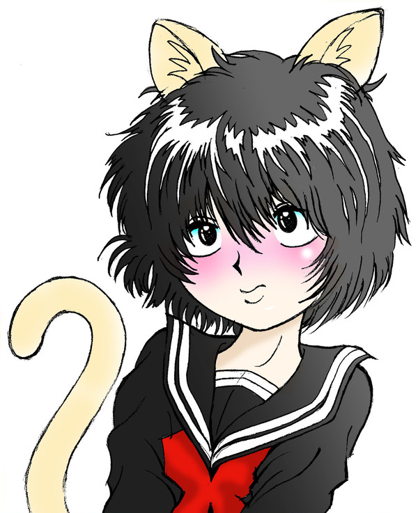 謎のねこ娘