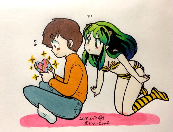 ツイッター落書き 156「HappyValentine♡」