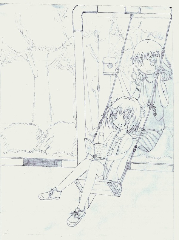 ブランコゆりましょう♪