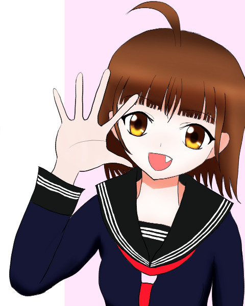 懲りずにまたうちの子を描きました