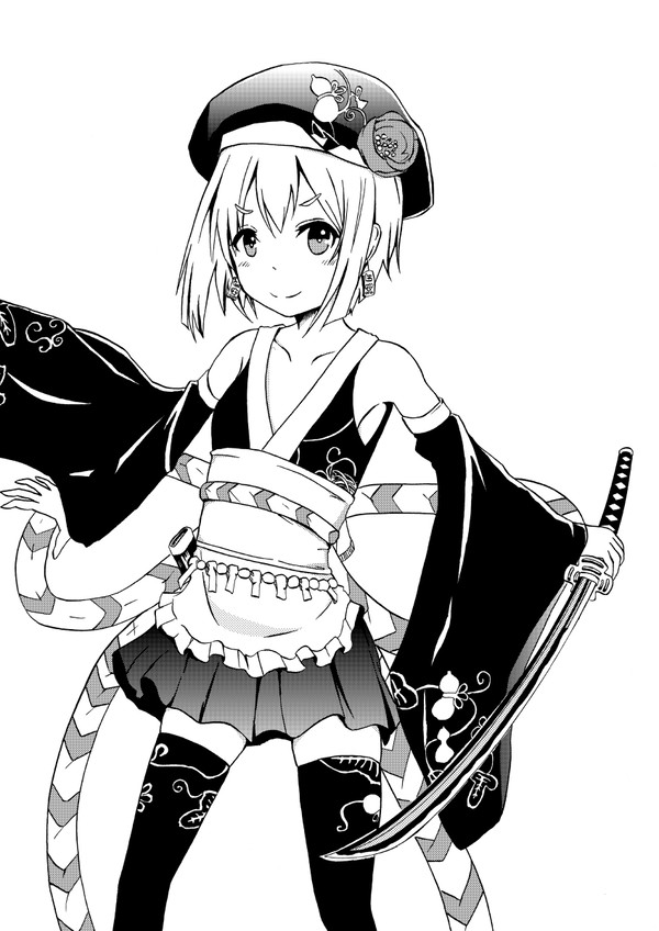 岡田切吉房　手描きorデジタル