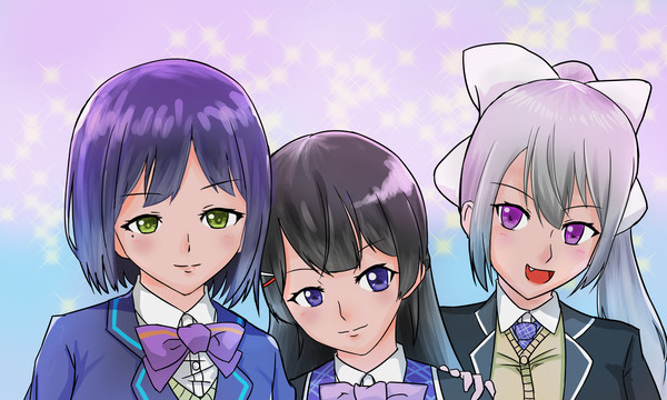 バーチャルライバーJK3人組