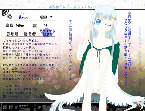 【しろくろ】アレア【無い者】