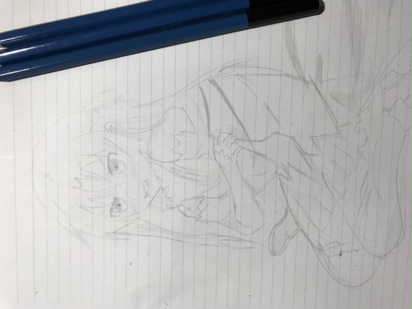 アスナ 模写