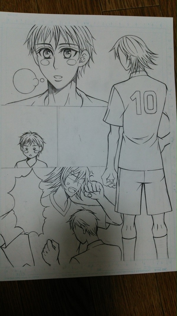 描いてみました。