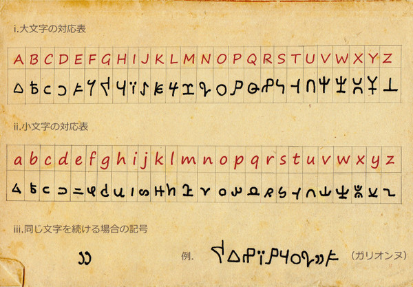 『FFT』二次創作の素材〜文字