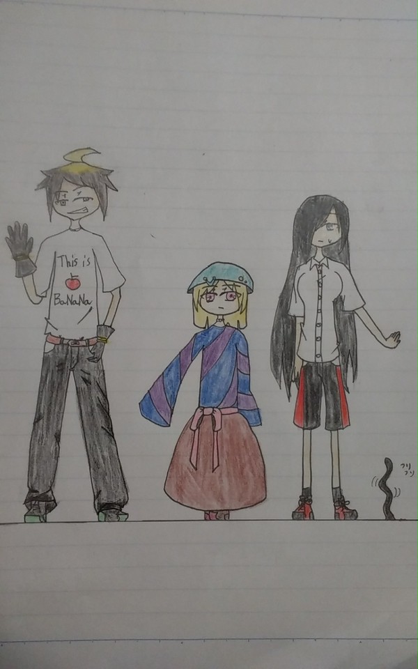 いつかの日の3人