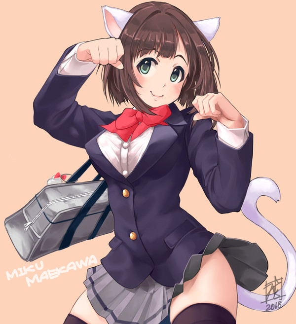 いつでも猫耳としっぽは持ってるにゃ