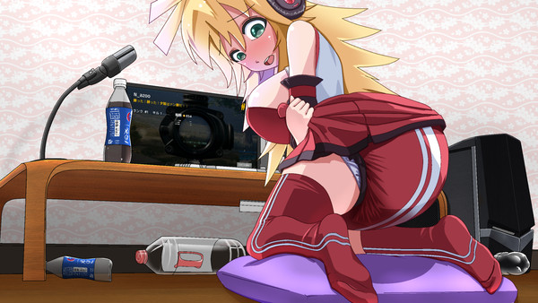 マキがゲーム実況してたら漏らし過ぎてオムツから溢れ(脱糞差分あり