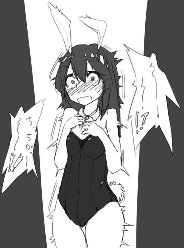 こっそり着てるところを見られたバニ淀