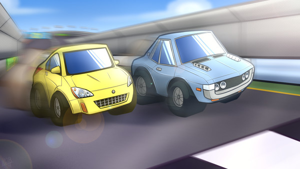 50$ Commission - Race of Friends