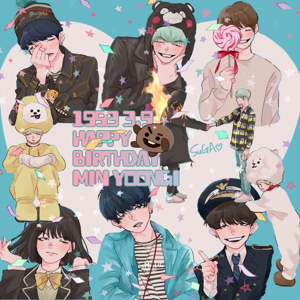 HAPPY-SUGA-DAY!!🎂🎉💞