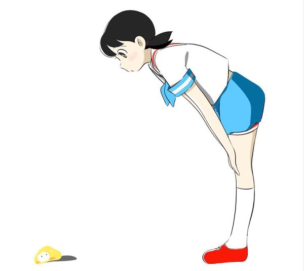 しずかちゃんとクラゲ