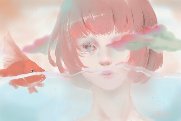 云 水 女孩